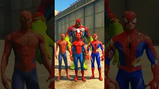 تحدي مين اقوي سبايدرمان ولا ڤينوم يا تري مين كسب Gta5 Gta Gtav Shorts Short Spidermanmemes Game 