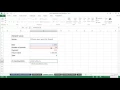 Microsoft Excel Tutorial - Using Excel s Present Value function PV