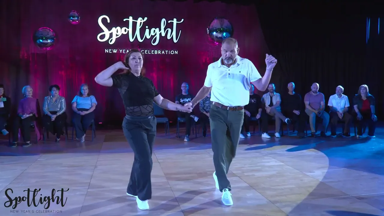Spotlight New Year's Celebration 2025/2026 Masters Jack & Jill Butch Nelson & Alicia Viera
