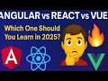 Angular vs React vs Vue Which One Should You Learn in 2025