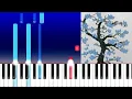 Download Lagu JVKE - butterflies feat. TAEHYUN \u0026 Kim Chaewon (Piano Tutorial)