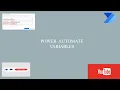 How to use variables in Power Automate Desktop Power Automate Desktop