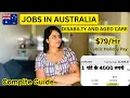 HIGH PAYING JOB IN AUSTRALIA AGED CARE AND DISABILITY JOBS