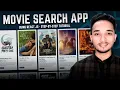 Movie Search App Using React JS APIs - Complete Step-by-Step Tutorial