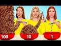 Download Lagu Tantangan 100 Lapis Makanan | Mukbang oleh TeenDO Challenge