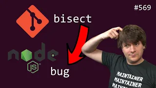 using git bisect to find a bug in nodejs intermediate anthony explains