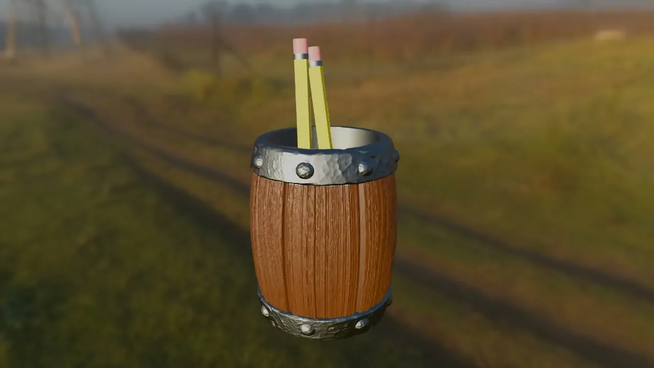 Tavern Can / Pen Holder