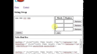Online String Swap - Replace Multiple Strings At Once