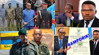 IKI GITONDO LE 28 KABILA ATANGAJE LETA YA KIVU? H.E KAGAME ATUNGUYE BAMPORIKI, GEN.KAMANZI MURI FRN