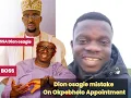 Lagu Dion Osagie accept overated appointment from okpebholo