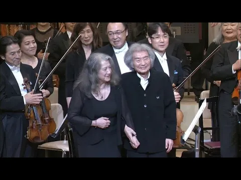 Ludwig van Beethoven: u201cChoral Fantasyu201d op. 80 - Seiji Ozawa, Martha Argerich