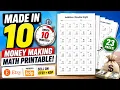 I Turned 10 Minutes into a Ready-to-Sell Math Printable