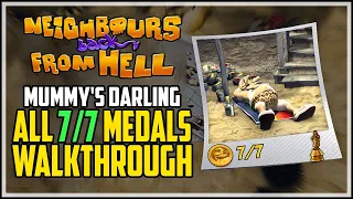 neighbours back from hell mummys darling all medals 100 walkthrough