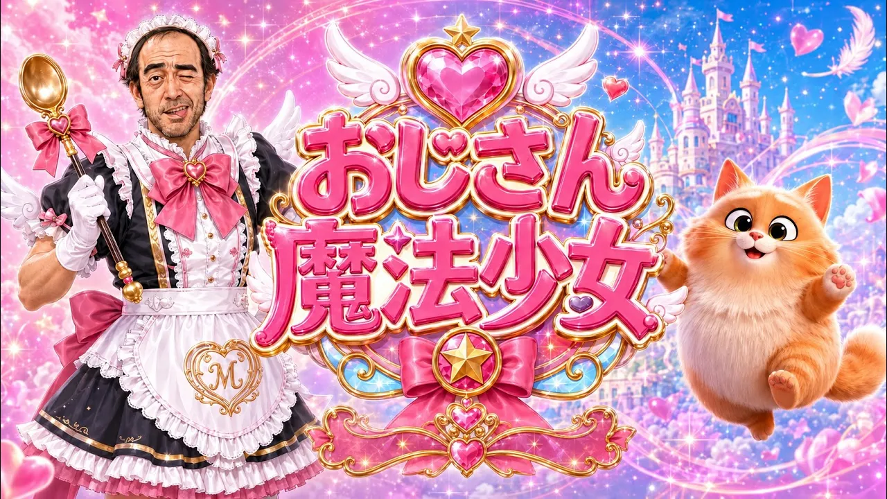 AIドラマ おじさん魔法少女 「メイド服の冤罪」 Created with CapCut