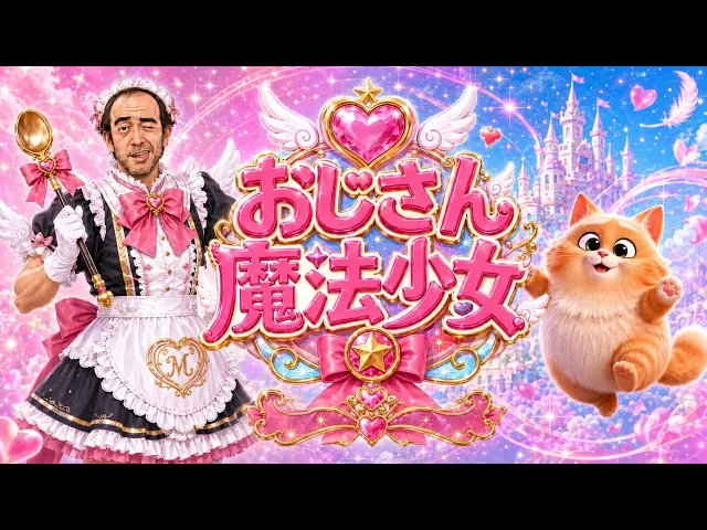 AIドラマ おじさん魔法少女 「メイド服の冤罪」 Created with CapCut