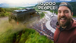 Camping, Cooking, and Launching Vans off a Mountain (Alaska Car Launch)