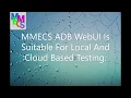 MMECS ADB WebUI Wireless Option