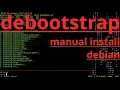 full debootstrap scripted system manual install debian i3-wm