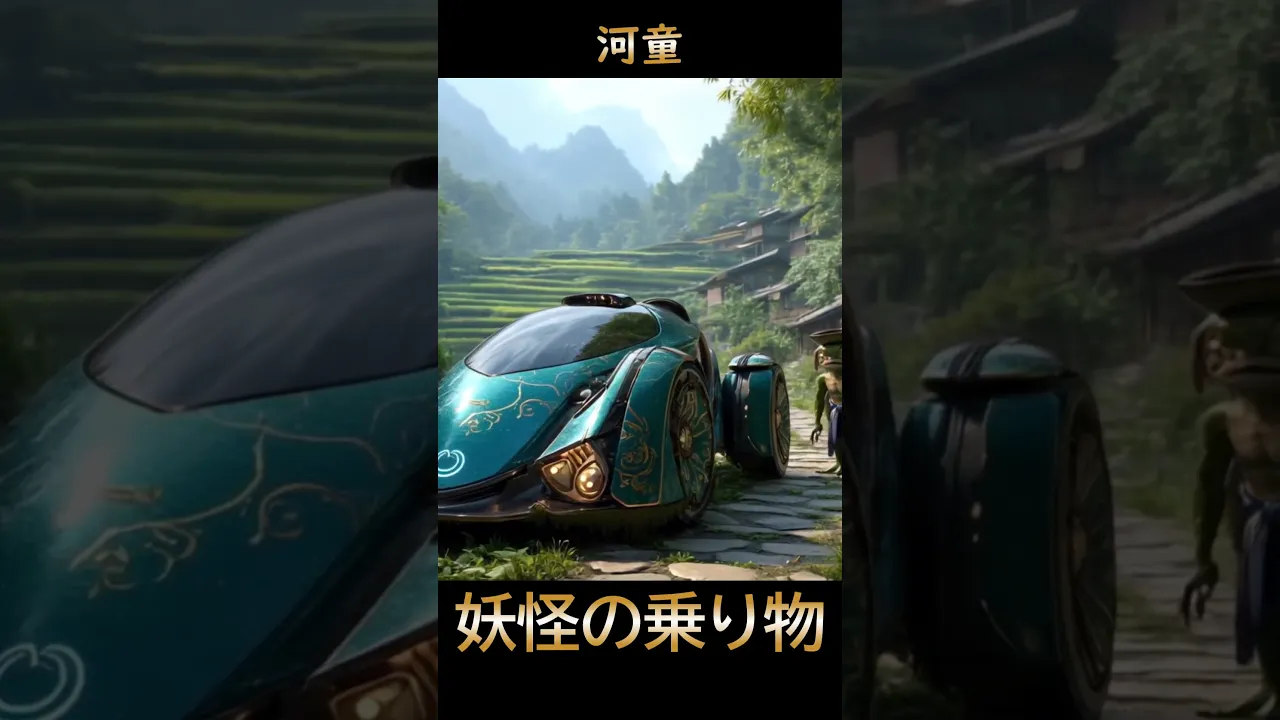 妖怪の乗り物 妖怪ならどんな車にのる?