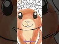 Adorable Easter Bunny The FLUFFIEST Coloring Page Ever Too Sweet to Handle