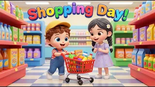 Kids Go To School | Chuns and friends go to class with exciting lessons: Shopping for Grandpa's Gift