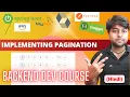 Implement Pagination in very simple ways in API Spring Boot Backend Course in Hindi