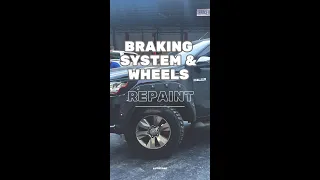 MAGS AND CALIPER REPAINT AT AUTOZONE