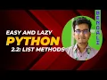 3 Python List Operations in 20 minutes Bangla Python Tutorial for Lazy Student