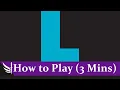 How to Play Project L Board Game FULL Rules 4 Minutes