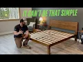 The Easiest Bed Frame to Assemble - Japanese Joinery Magic