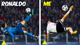 Recreating 1 Iconic Ronaldo Goal From Every Age (17-39)