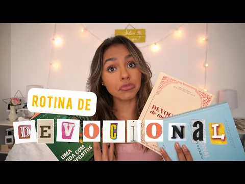ROTINA DE DEVOCIONAL Leitura bblica Adorao livros e muito mais