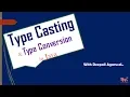 Type Casting in Java Type Conversion Implicit Explicit Conversion CORE JAVA Hindi