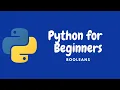 Python for Beginners in Urdu Hindi Tutorial 29 Booleans