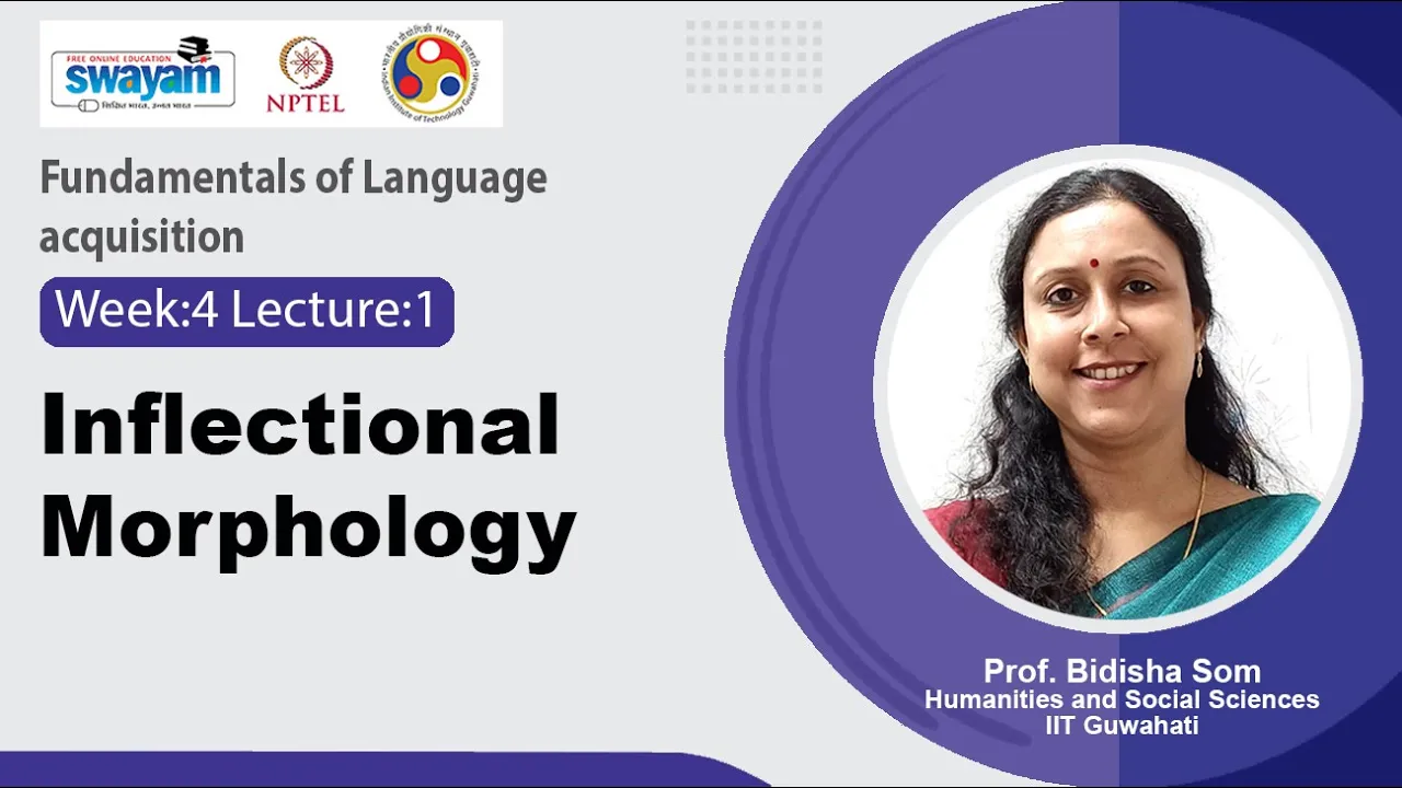 Lec 16: Inflectional morphology