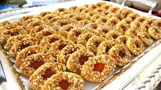 حلويات العيد صابلي بالمربى لذيذ جدا معلك اقتصادي بكمية كتيرة 