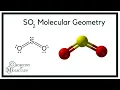SO2 Molecular Geometry Shape and Bond Angles Sulfur Dioxide