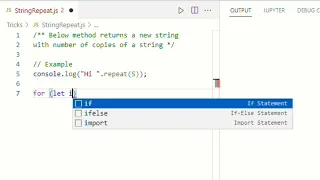 JavaScript tips Ever heard of this String method String Repeat
