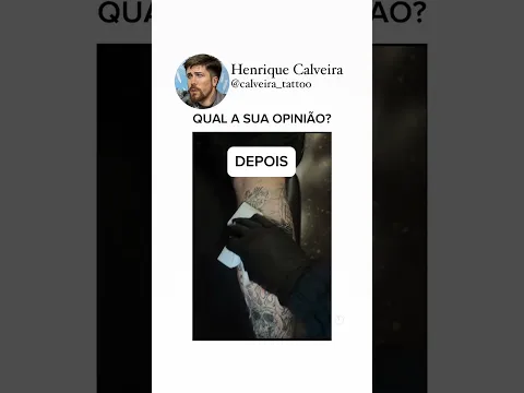 QUAL A SUA OPINIÃO?😳 #tattoo