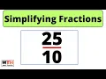 Simplify the fraction as a mixed number