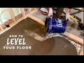How to Level a Floor Self-Leveling Concrete Tutorial