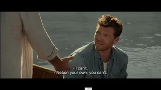 shack movie scene jesus walking on water god as a father seeks relationship not religion 