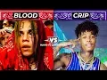 BLOOD RAPPERS vs CRIP RAPPERS