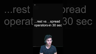 Rest vs Spread operator JavaScript interview question JavaScript Simplified