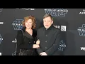 Mark Hamill Marilou York - premiere of Star Wars The Rise Of Skywalker