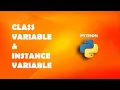 Class variable and instance variable in Python Python Tutorials For Beginners In Hindi