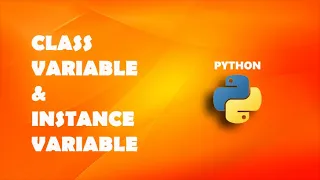 Class variable and instance variable in Python Python Tutorials For Beginners In Hindi