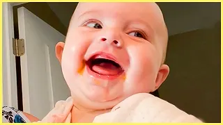 Download Cute And Funny Baby Laughing Hysterically Compilation || 5-Minute Fails MP3