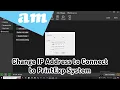 Change Computer IP Address to 192 168 127 10 to Connect to Printers with PrintExp System