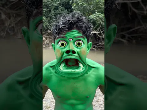 Hulk Boy Scary Transformation  Smash Spiderman But Failed #shorts
